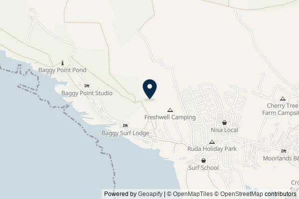 Map showing the area around: Dan Q found GLEGPPMC Bruno’s Baggy Walk – Last Gate