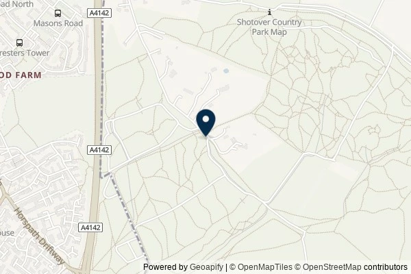 Map showing the area around: Dan Q found GLF4XHW9 Walk Around Shotover 8