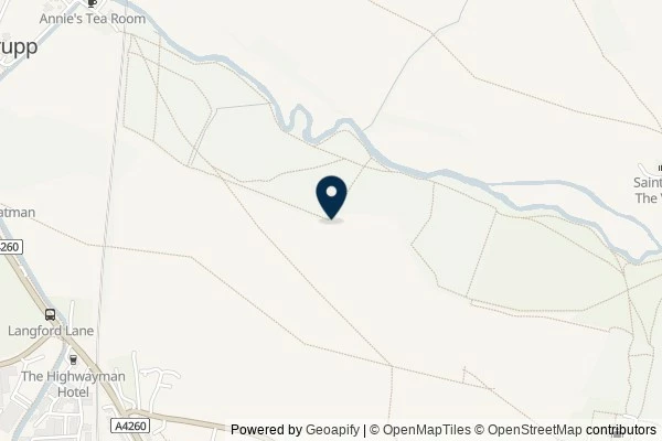 Map showing the area around: Dan Q found GLG58G7G Thrupp wander #3