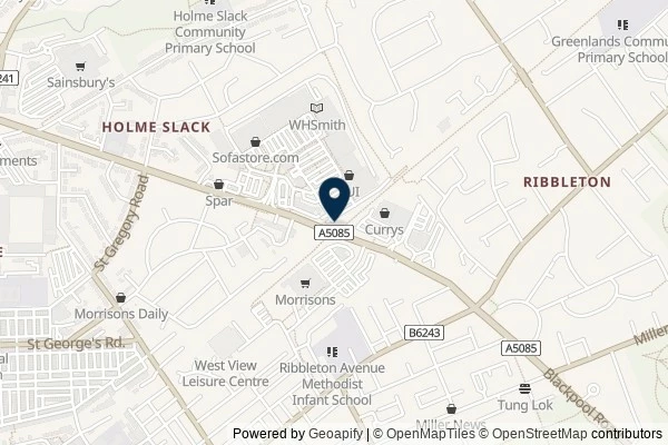 Map showing the area around: Dan Q found GLQXBVZP Shopperholics Paradise – Deepdale MK II