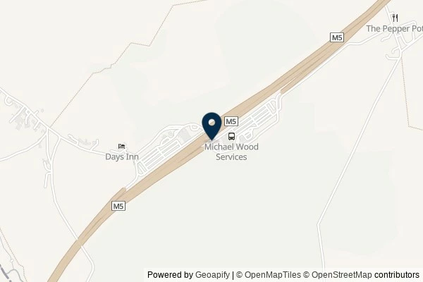 Map showing the area around: Dan Q found GLVGGVEK Little Bridges # 769 Motor way Mayhem.