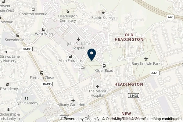 Map showing the area around: Dan Q found GLVVN2JX The Tri-Series: The Field