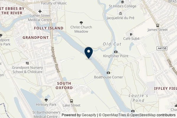 Map showing the area around: Dan Q found GLW1HX1K Down by the Riverside #2