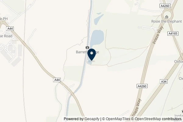 Map showing the area around: Dan Q found GLW487M0 Curse of the FTF – Oxfordshire #8 – Pond life