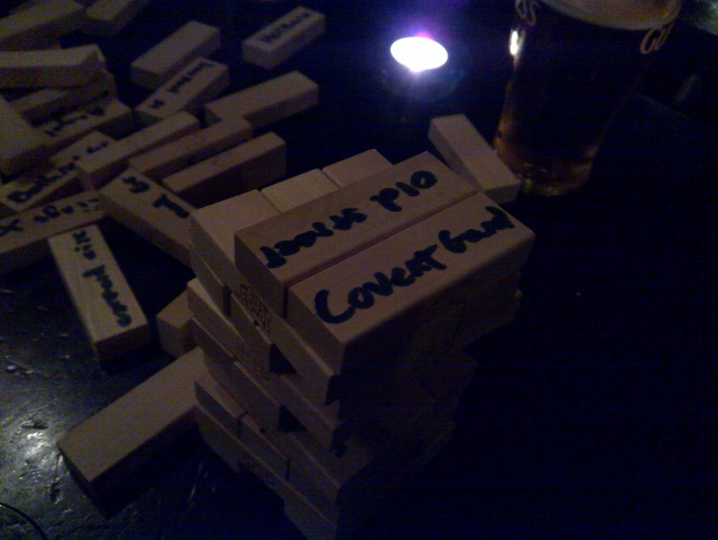 Pub Jenga - The Next Big Thing