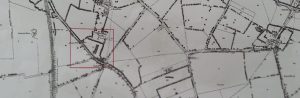 A map of the area around our new house, as it was about a century ago.