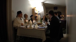 Guests at the Murder Mystery