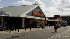 The Sainsburys on Deepdale Road/Sir Tom Finney Way, in Preston.