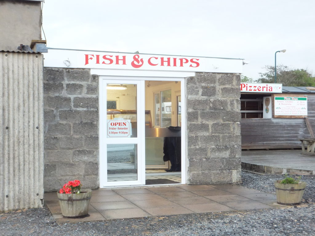 A Fish & Chip shop in Croyde