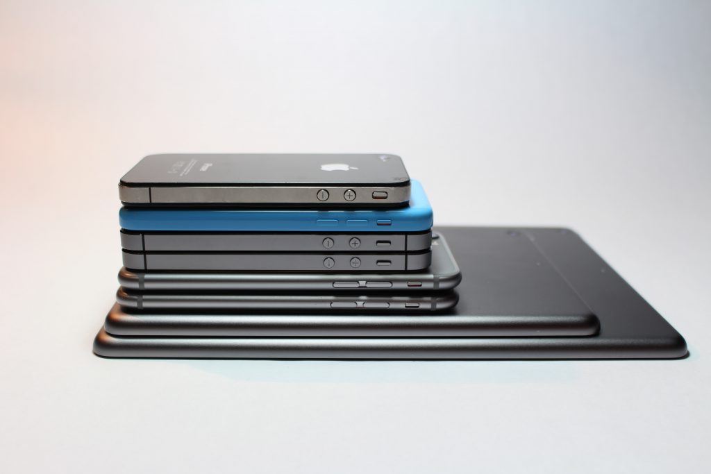 Many mobile devices.