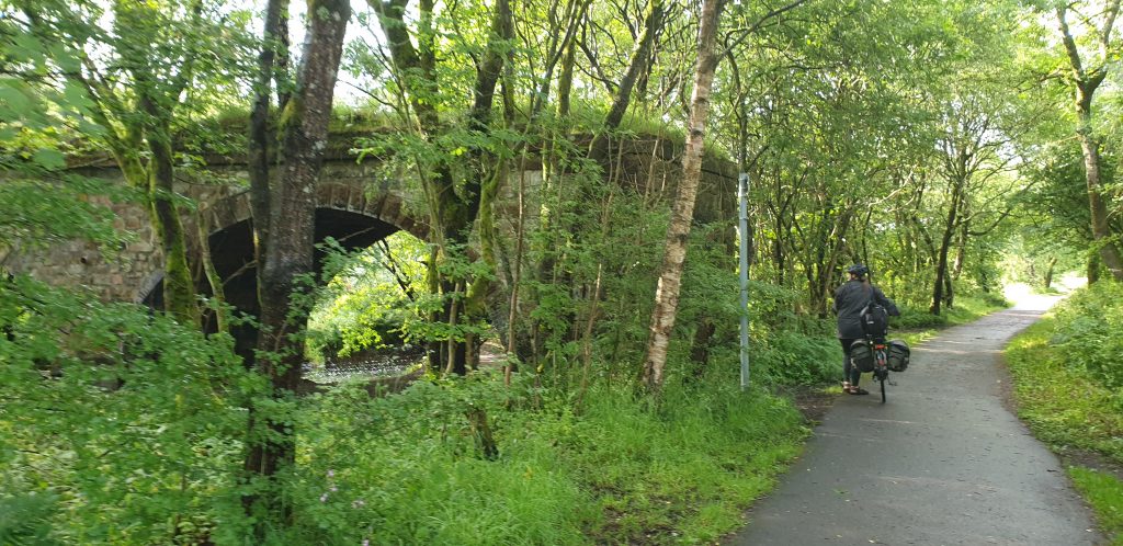 Ruth on the Strathkelvin Railway Path