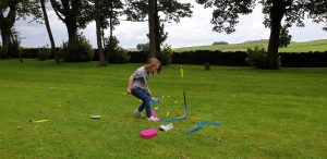 Annabel launches a stomp rocket #3.