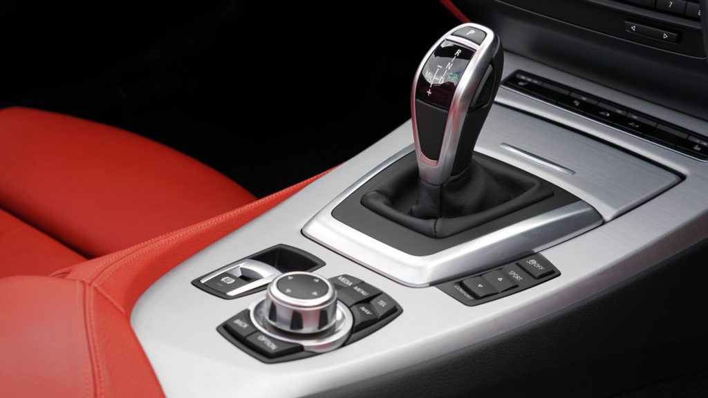 Automatic gear stick.