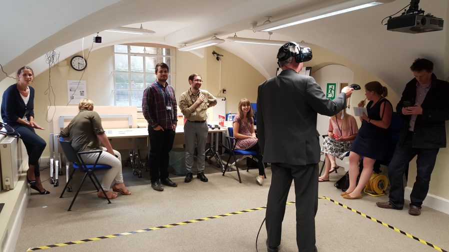 VR Day at the Bodleian.