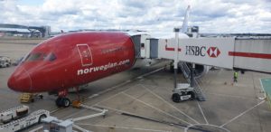 Norwegian Air Boing 787-9 Dreamliner