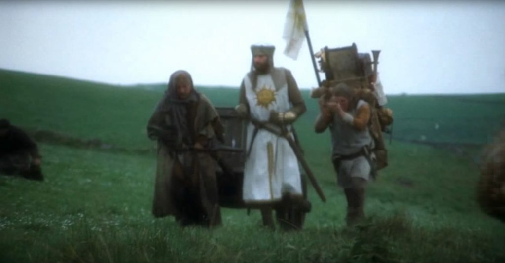 Monty Python and the Quest for the Holy Grail.