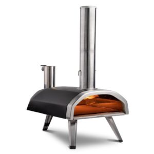 Ooni Fyra portable wood-fired pizza oven.