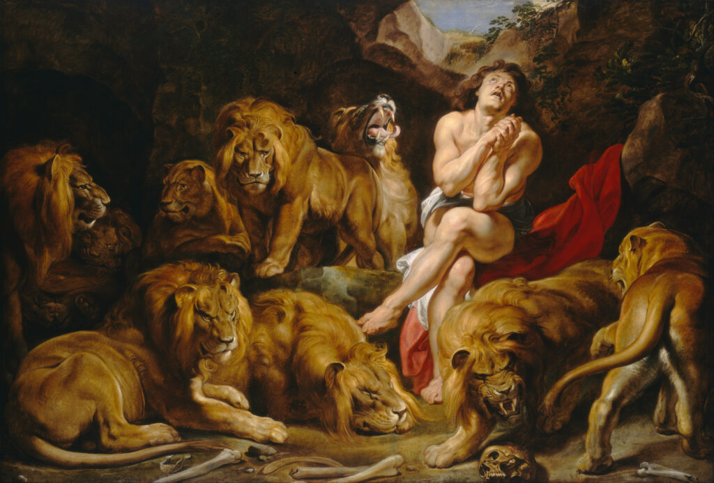 Daniel in the Lions' Den, c. 1615 by Pieter Paul Rubens