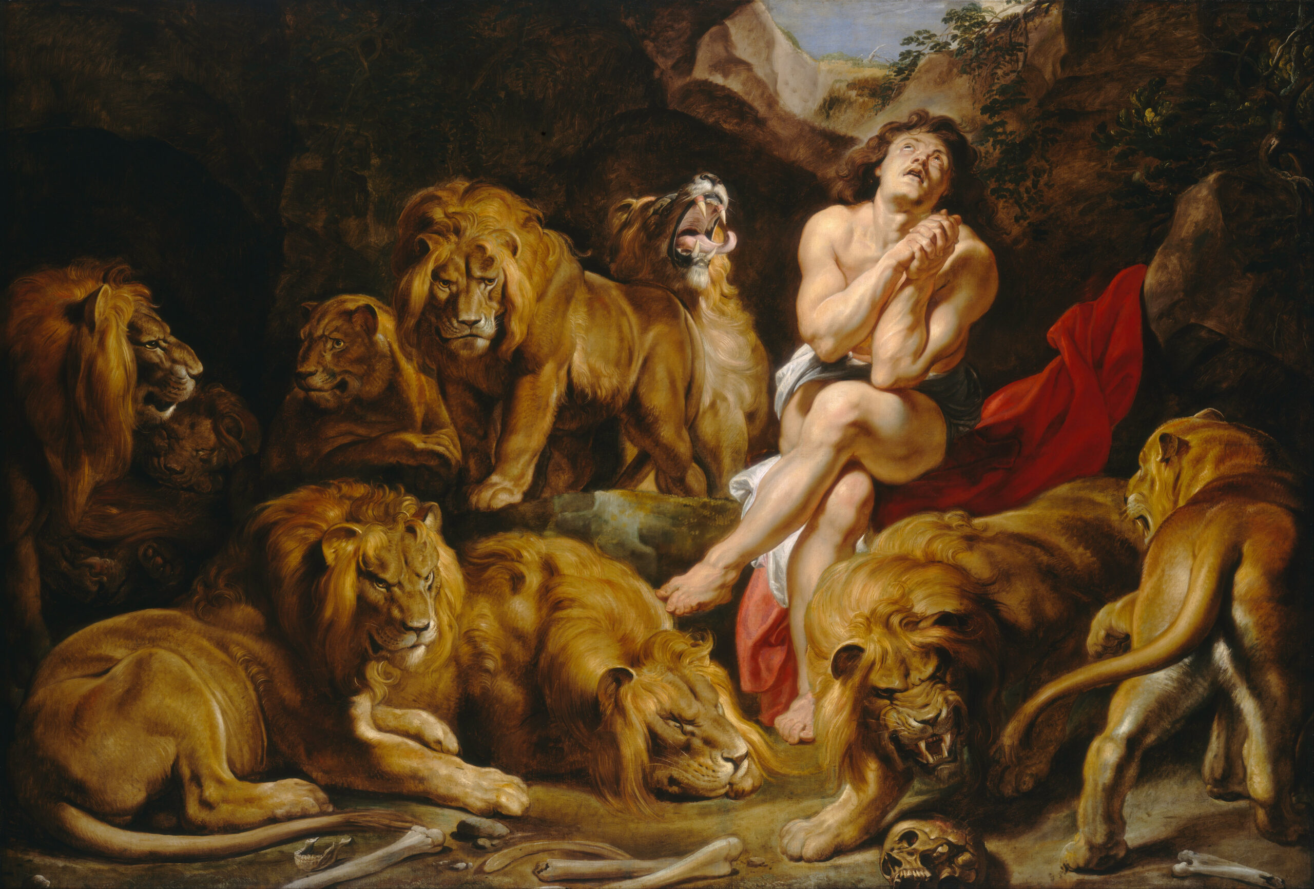Daniel in the Lions' Den, c. 1615 by Pieter Paul Rubens