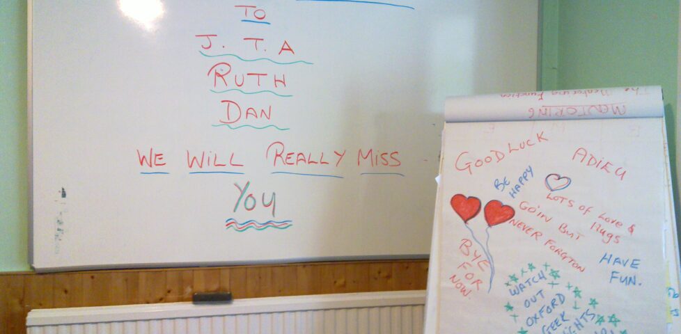 The Training Room at Aberystwyth Samaritans