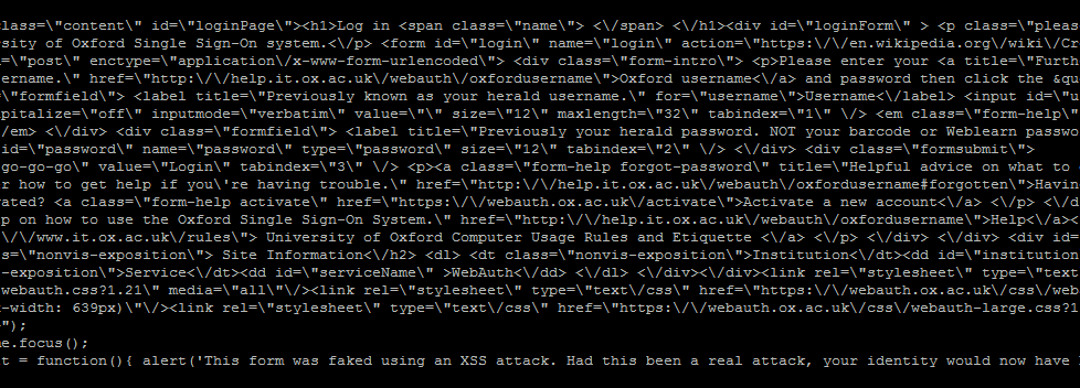 Image representing post: Anatomy of Cookie XSS