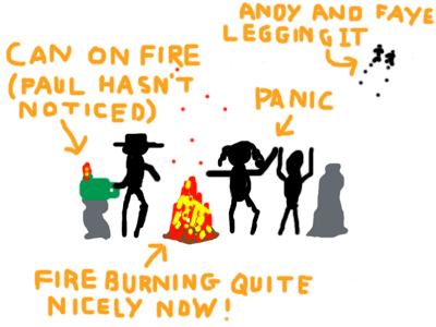 Paul vs. Fire - Frame 2