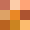 A variety of shades of orange.