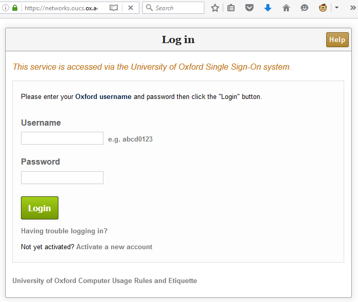 A fake SSO login page, delivered from a legitimate-looking https URL.