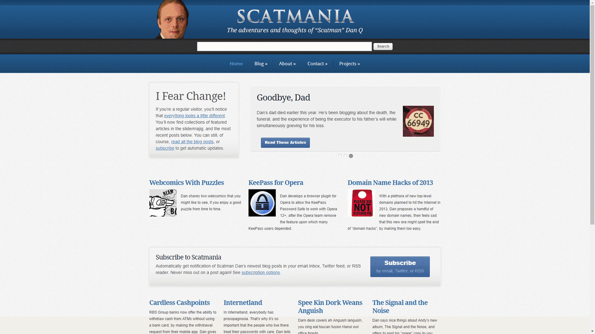 Scatmania.org in 2012