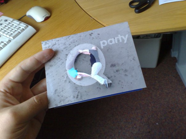 QParty Invitation - Front
