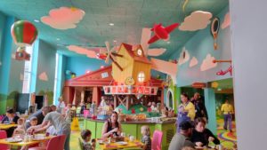 The Windmill restaurant at the CBeebies Land Hotel