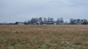 Syde Farm from a distance