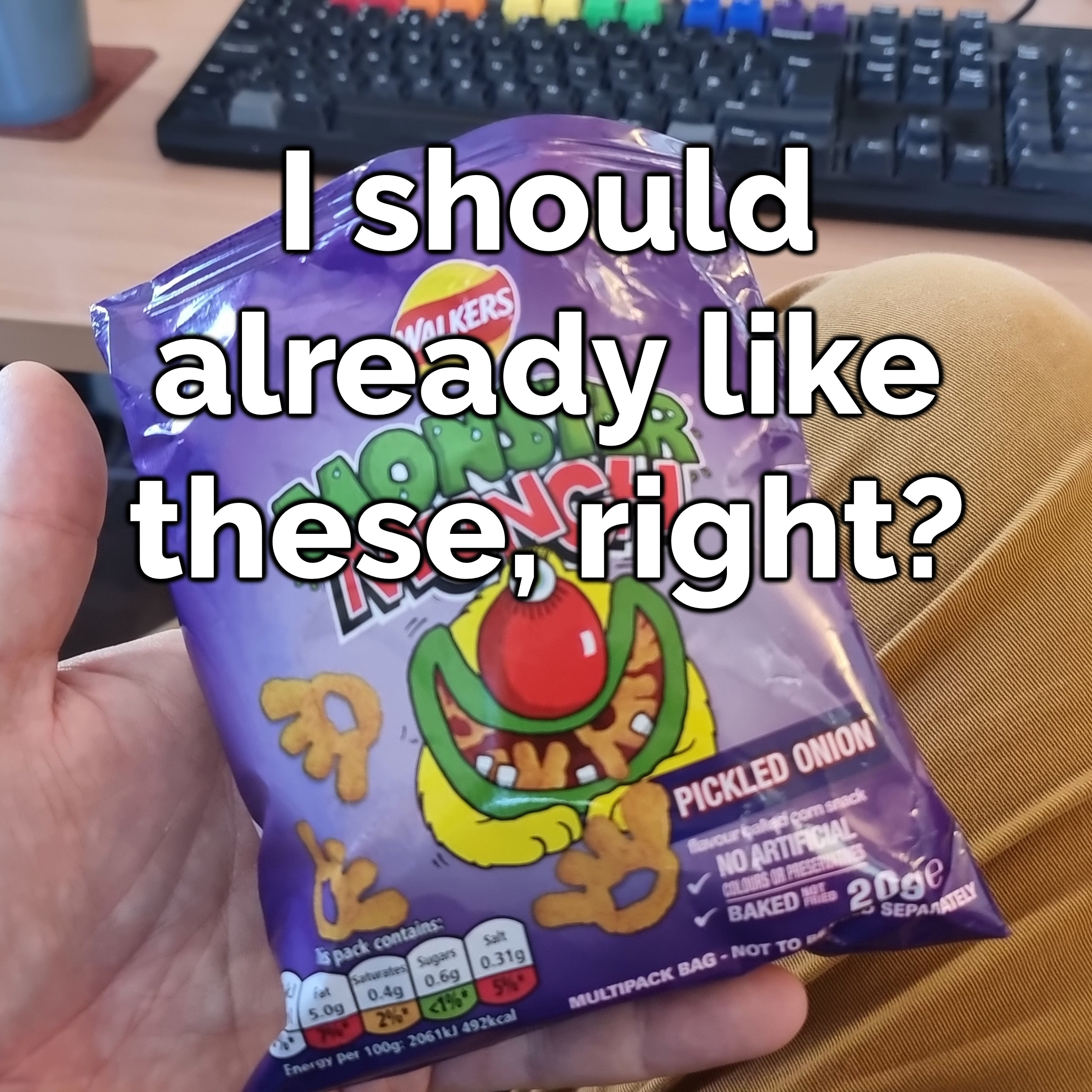 How I Learned to Enjoy Pickled Onion Monster Munch episode artwork