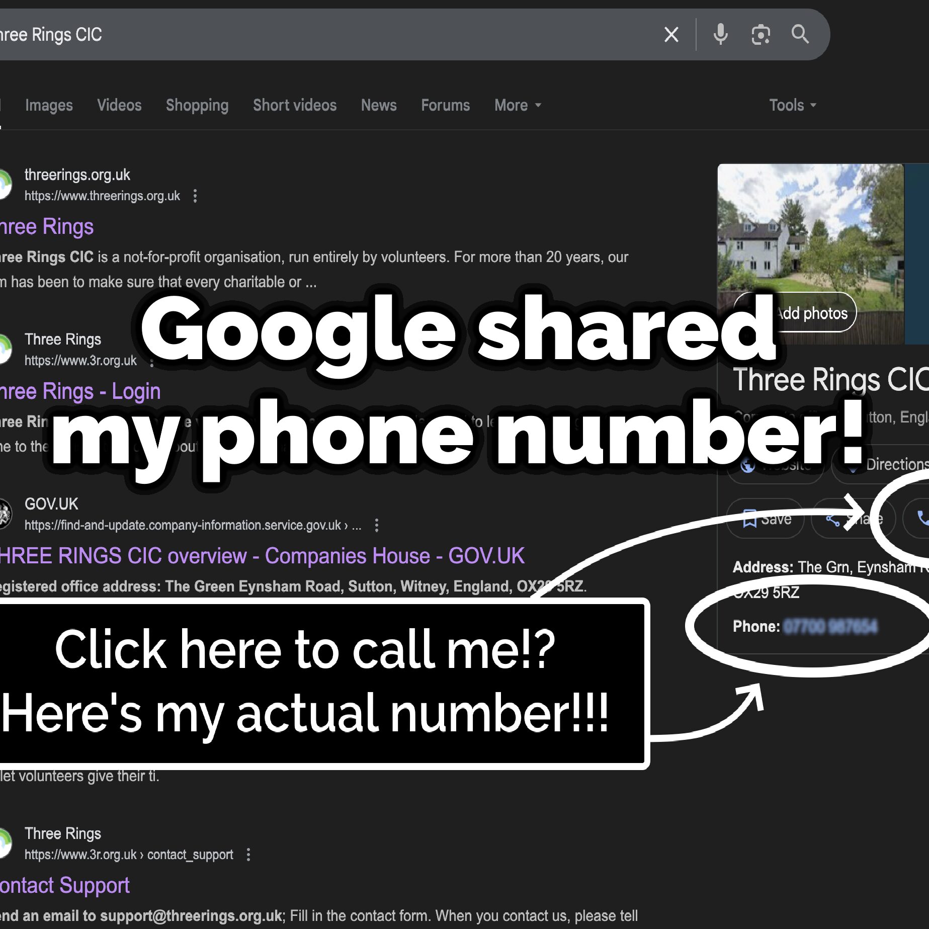 Google Shared My Phone Number! episode artwork