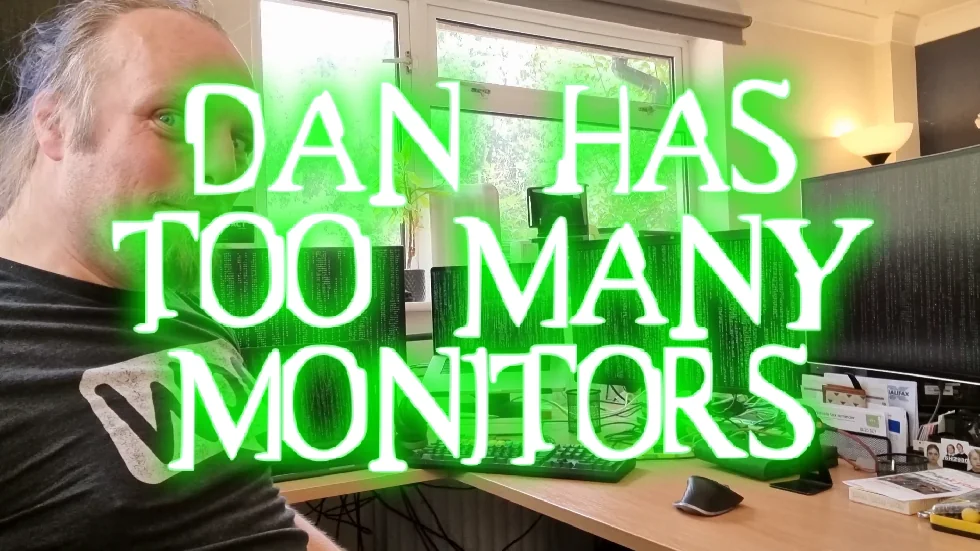 [Video] Dan Has Too Many Monitors