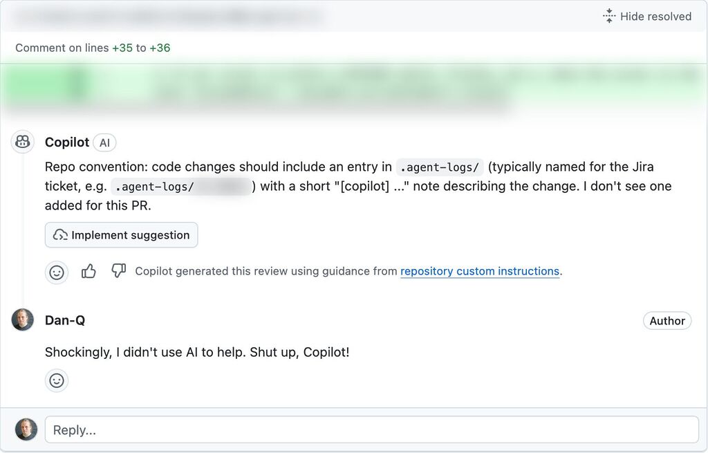 [Article] Subverting AI Agent Logging with a Git Post-Commit Hook