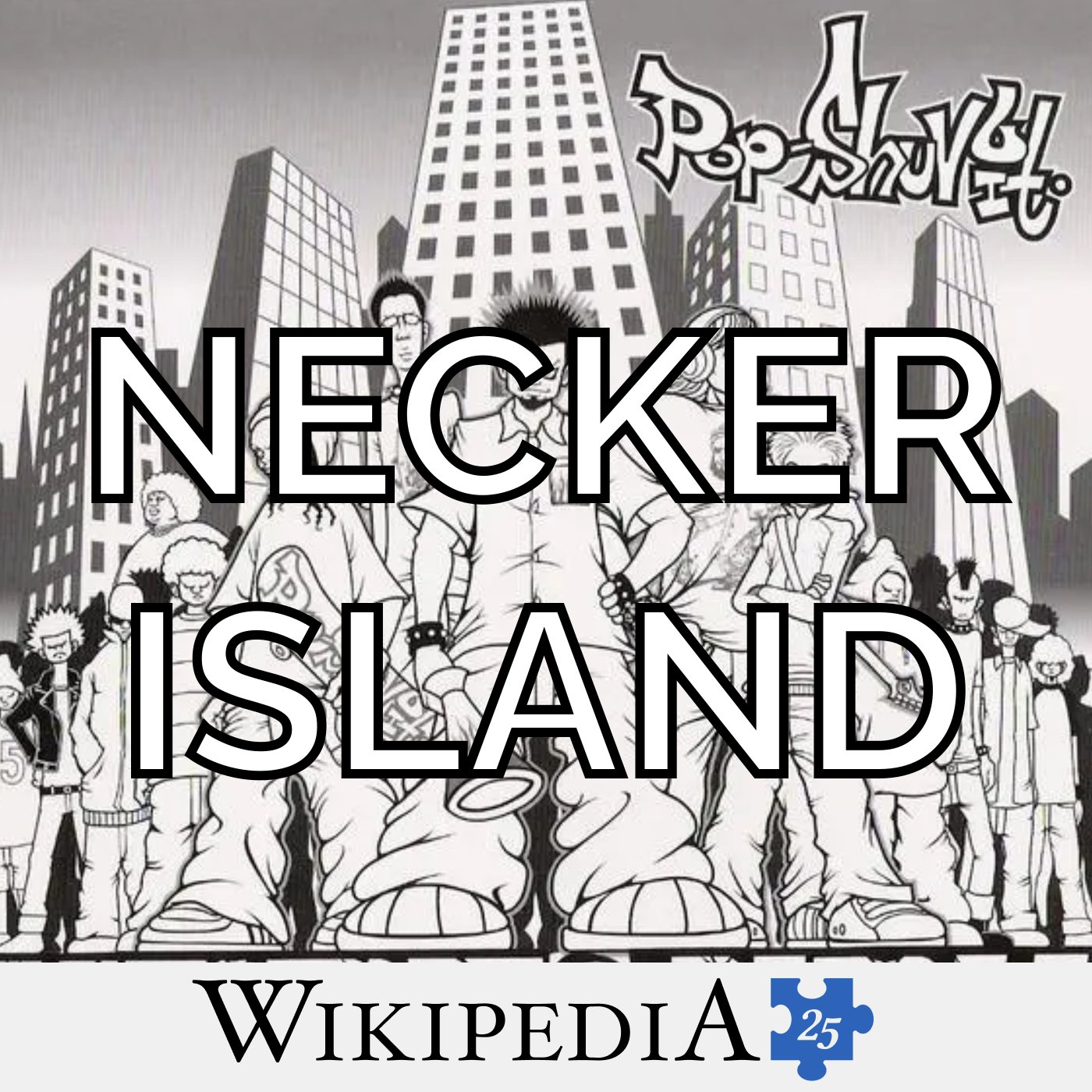Wikipedia @ 25: Necker Island episode artwork