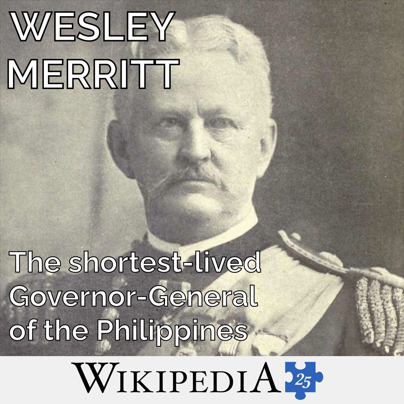 Wikipedia @ 25: Wesley Merritt episode artwork